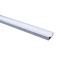 Profilé en aluminium LED de haute qualité, cadre extrudé, canal en aluminium intégré, boîtier de profilé en aluminium pour bande lumineuse