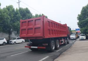 Second Hand Used Howo Heavy <b>Truck</b> 8x4 Automatic Diesel Weichai <b>Engine</b> LHD/RHD with Rear Camera in Good Condition - Product Image 4