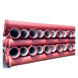 National Standard K9 Grade 200mm 300mm 400mm 500mm Wastewater Drainage Pipe Delivery Pipe