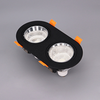 Keou Réglable 5W 7W LED Spot Luminaires Gu10 Mr16 LED Module Installation Plafond 3000K Couleur Salon Chambre à coucher