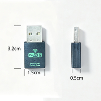 IFA02 Mini Adaptateur WiFi USB WiFi6 AX1800 Pont WiFi Extérieur Double Bande Plug-and-Play Adaptateur WiFi Interne