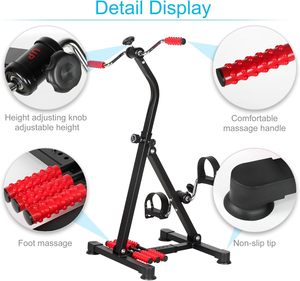 Bicicleta de Ejercicio con Pedales <span class=keywords><strong>para</strong></span> Brazos, Piernas y Rodillas, Equipo de Recuperación <span class=keywords><strong>para</strong></span> Personas <span class=keywords><strong>Mayores</strong></span>, Terapia Física, Ejercicio Sentado - Product Image 5
