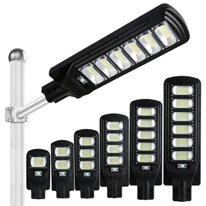 ไฟถนนโซลาร์เซลล์ LED ออลอินวัน 600W สว่างพิเศษ IP65 สำหรับภายนอกอาคาร พร้อมเซ็นเซอร์และรีโมทคอนโทรล สำหรับถนน รับประกัน 3 ปี - Product Image 1