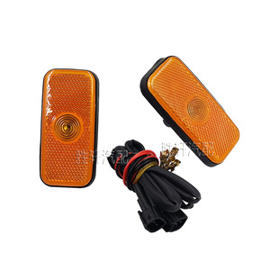 ไฟเลี้ยวด้านข้างฟอร์ดทรานซิทสีส้ม 12V พร้อมชุดสายไฟสำหรับรุ่นเอ็มเค 6 เอ็มเค 7 เปลี่ยนหลอดไฟเลี้ยว - Product Image 1