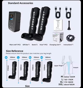 Appareil de physiothérapie professionnel à compression avec batterie au lithium, contrôle de la durée, haute qualité pour la prévention du THCV - Product Image 5
