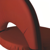 Fauteuil Tatami Portable avec Dossier Verrouillable Multi-Positions et Coussin en Tissu Résistant à l'Usure
