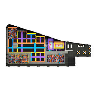 Lieu irrégulier avec Trampoline Jump Park Ninja Course - Product Image 2