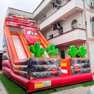 Juguetes Inflables <span class=keywords><strong>de</strong></span> Lightning <span class=keywords><strong>McQueen</strong></span>, Tobogán Inflable Comercial para Niños - Product Image 3