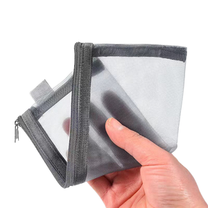 Bolsa De Pvc A6 Con Cremallera Para Carpeta De 6 Anillas 15 Piezas