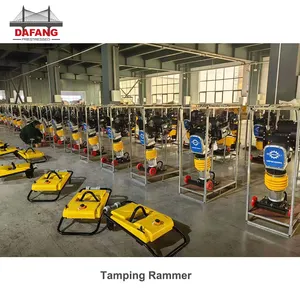 Gasoline Power Honda Engine Tamping Rammer Jumper Compactor Electric Power Tamping Rammer Machine