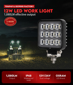 Tùy chỉnh sản xuất 3 inch <span class=keywords><strong>LED</strong></span> làm việc ánh sáng 12V 1080lm làm việc <span class=keywords><strong>LED</strong></span> ánh sáng <span class=keywords><strong>IP68</strong></span> không thấm nước 9-32V lũ chùm vuông <span class=keywords><strong>LED</strong></span> làm việc đèn - Product Image 5