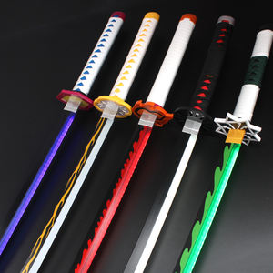 Épée LED <span class=keywords><strong>Zoro</strong></span> Demon Slayer Katana Yamoto Épée Lumineuse Anime Cosplay Armes Accessoires - Product Image 1