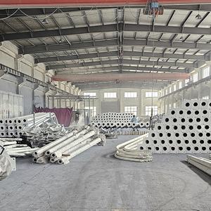 <b>Octagonal</b> <b>Steel</b> Street <b>Light</b> <b>Pole</b> with Hot Dip Galvanized Finish for City Road and Highway Lighting Project - Product Image 6