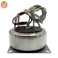 Transformateur de puissance toroïdal à haute efficacité 36v/48v/50v/60v entrée 220v/24v sortie topologie de retour rapide forme de bobine de fréquence 50/60Hz