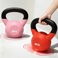 Pesa Rusa de Hierro Fundido SM Premium, Duradera, Agarre Ergonómico para Entrenamiento de Fuerza, Cardio y Funcional, Diseño que Ahorra Espacio
