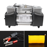 Compresseur d'air durable de voiture des accessoires électriques 12V de voiture de double cylindre de pompe à air