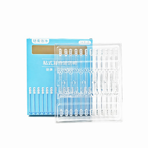 Sticky Ear Cleaning <b>Sticks</b> Adhesive Cotton Swabs Disposable Ear Picks Box Of 24 For Adults Transparent Plastic - Product Image 5