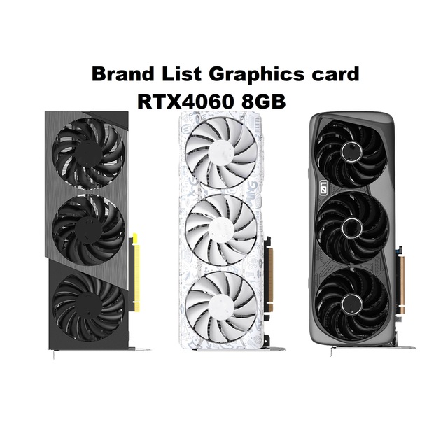 OEM RTX4060 8G RTX 4060 8GB Us Giga MS Yes Gain Color Wanli Used Desktop Gaming Video Graphics Card