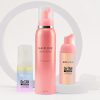 Dispenser kosong kosmetik 200ml, cuci Wajah 150ml 100ml pembersih hewan peliharaan botol plastik botol sabun berbusa sikat pompa botol busa