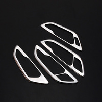 Accessoire de cadre extérieur de garniture de poignée de porte intérieure pour la modification intérieure des voitures Toyota Crown série 220
