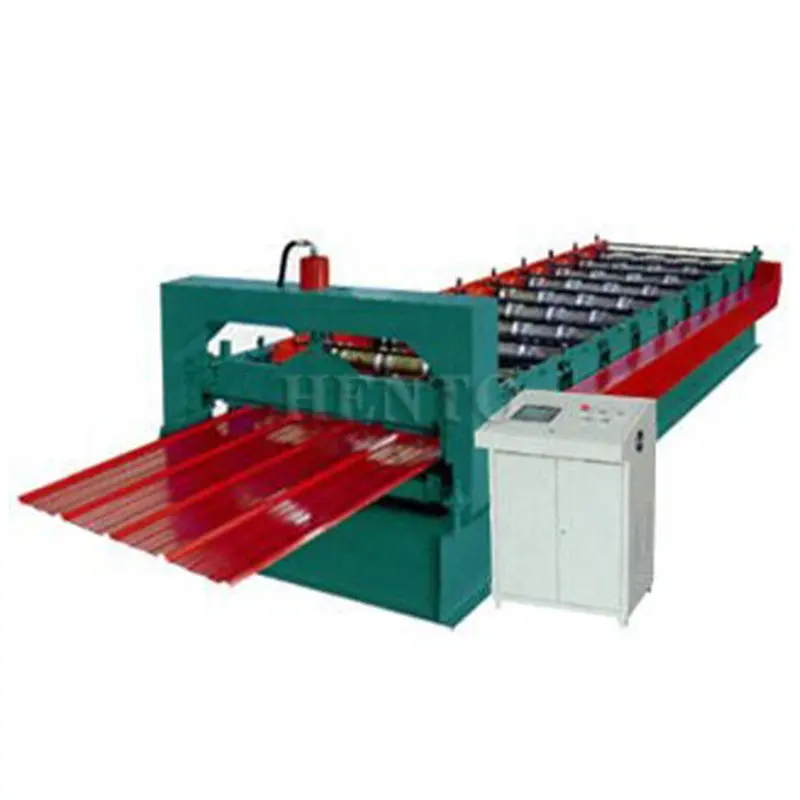 Stainless Steel Metal Tile Roofing Machines / Small Clay Roof Tiles Machine / Concrete Roof Ridge Tile Machine