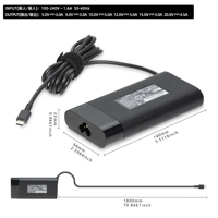 Adaptateur pour ordinateur portable OEM 90W Type C pour ordinateur portable PD 20V 4.5A chargeur universel USB C pour ordinateur portable HP ASUS LENOVO SPECTRE X360 TPN-DA08