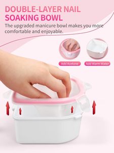 Meilleures ventes : Bol de trempage pour ongles de haute qualité pour dissolvant de vernis gel et poudre de trempage, avec emballage personnalisé et options OEM/ODM - Product Image 6
