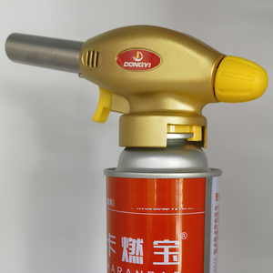 Torche culinaire professionnelle au butane, tête coupe-vent à flamme jet pour la cuisson, le brûlage, les desserts crème brûlée, personnalisation OEM - Product Image 2