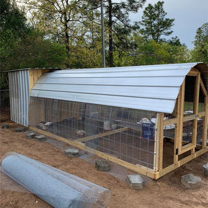 3/8 นิ้ว 12 เกจยางชุบสังกะสีเคลือบลวดตาข่ายกรงกระต่ายเชื่อมในม้วน - Product Image 5