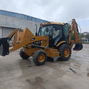 used CAT 428F Backhoe Loader low working hours great performance original Japan no major accidents low price one year warranty - Product Image 5