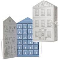 Maßgefertigte Luxuriöse 12-Tage-Adventskalender-Box Rosa Magnetverschluss Weihnachtsgeschenk-Adventskalender-Box für Schmuck