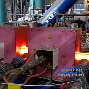 Four à induction certifié haute efficacité, machine de forgeage de composants automobiles, contrôle précis de la température, capacité de 200 kg/h pour - Product Image 3