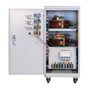 SVC-3 TNS 15K <span class=keywords><strong>20K</strong></span> 30KVA 三相サーボカーボンブラシ式発電機自動電圧調整器 - Product Image 4
