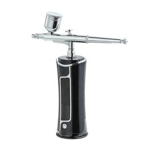 Mini aérographe rechargeable pour <span class=keywords><strong>peinture</strong></span> et pulvérisation d'ongles Kit de vapeur de brume faciale d'oxygène Compresseur d'air pour la beauté faciale d'art d'<span class=keywords><strong>ongle</strong></span> - Product Image 4