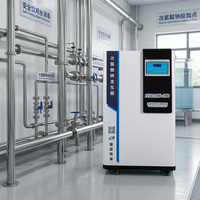Générateur d'hypochlorite de sodium par électrochloreation industrielle pour la stérilisation des eaux usées hospitalières, certifié CE ISO