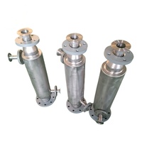 Mélangeur statique à enveloppe en titane Gr2 pour réacteur gaz-liquide - Résistant aux produits chimiques et à la corrosion