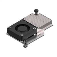 Refroidisseur actif Argon THRML 30 mm, ailettes en aluminium pour refroidissement actif, dissipateur thermique et ventilateur PWM pour Raspberry Pi 5 RPi 5