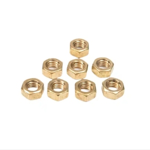 Bu lông lục giác ngoài đồng nguyên chất bán buôn M3/M6, ốc vít đồng thau bốn phần tư với gia công CNC dày dặn - Product Image 3