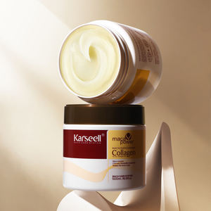 Logo personnalisé 500ML Soin des cheveux Traitement des cheveux naturel organique humide en profondeur Produits hydratants Masque capillaire au collagène Karseell - Product Image 1