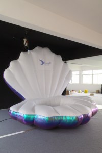Dekorasi Aktivitas Kerang Biru Tiup, Balon Kerang Laut Tiup untuk Pesta Pernikahan - Product Image 5
