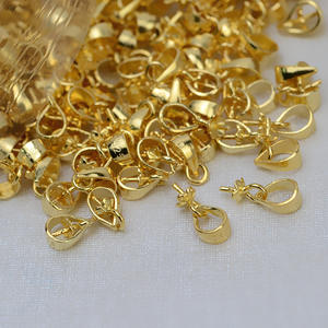 Collar con Colgante Simple para Mujer con 10 Accesorios de Perlas DIY, Hebilla de Plata S925, Soporte Vacío de 3mm y Cuentas - Product Image 2