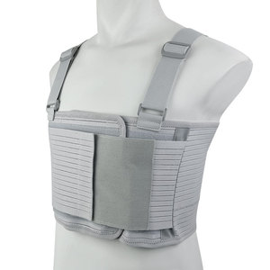 Bande de fixation des côtes de compression entièrement élastique Fracture des côtes de la poitrine Bande de <span class=keywords><strong>protection</strong></span> de la poitrine respirante élargie réglable - Product Image 3