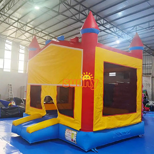 <span class=keywords><strong>Castillo</strong></span> Inflable de 13x13 pies con Pancartas de Velcro Intercambiables Personalizadas, <span class=keywords><strong>Castillo</strong></span> <span class=keywords><strong>Hinchable</strong></span> Comercial <span class=keywords><strong>para</strong></span> Niños, Brincolín Inflable - Product Image 4