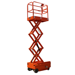 Máquina de Elevação Pequena Autopropelida Tipo Tesoura, Macaco de Elevação a Ar para Manutenção em Armazém com CE - Product Image 2