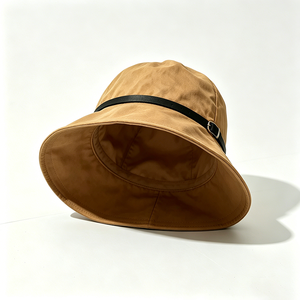 Chapeau cloche pour femme, ajustable avec ceinture en cuir, protection solaire UPF 50+, léger, décontracté, pour usage quotidien - Product Image 5