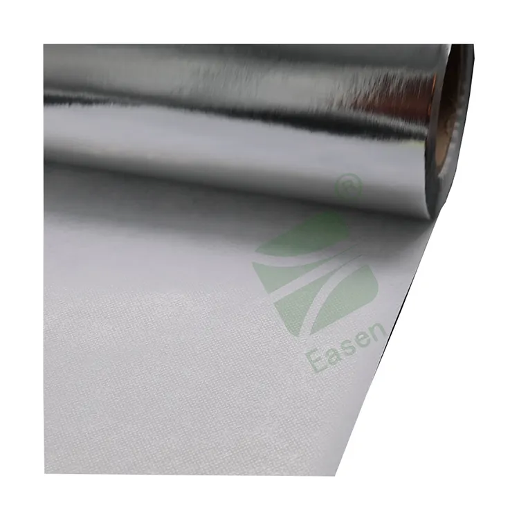 Hot sale Aluminum foil and woven fabric cloth heat insulation material foil coated non-woven cloth