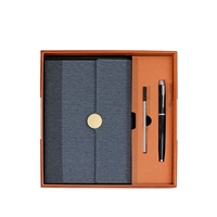 Ensemble cadeau de bloc-notes personnalisé bureau d'affaires cahiers imprimés personnalisés matériel de papier cahier de notes en cuir Journal Depai en cuir