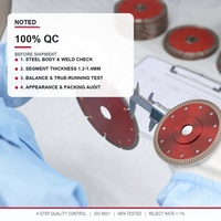 Disque de découpe diamanté OEM Mesh Turbo pour carrelage et pierre, étiquette privée, approvisionnement en gros pour importateurs et détaillants