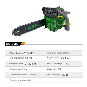 ODM industriale 12/20 pollici ad alta potenza palmare motosega personalizzabile OEM fabbrica all'ingrosso per albero taglio Gas Feller Saw - Product Image 6