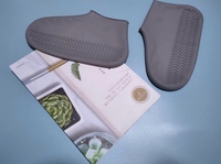 Surchaussures de Pluie Imperméables en Silicone Antidérapantes